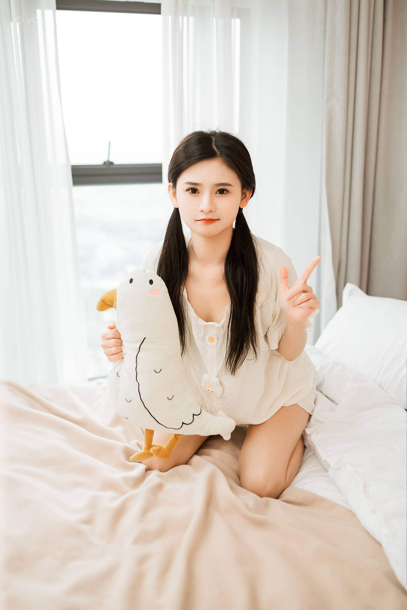 图片[3]-活泼可爱的双马尾女孩【45P】20018-师姐图集