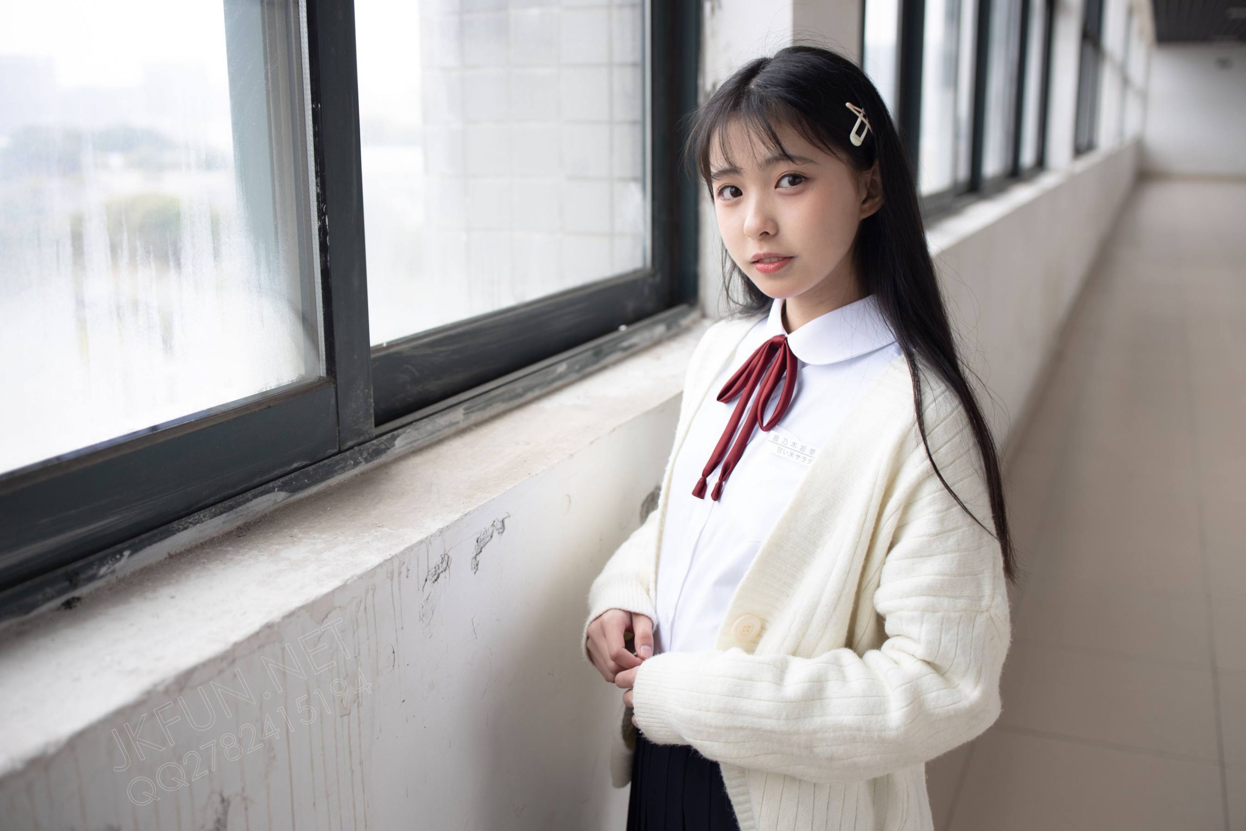 图片[2]-甜美可人的白丝姑娘【127P】20011-师姐图集