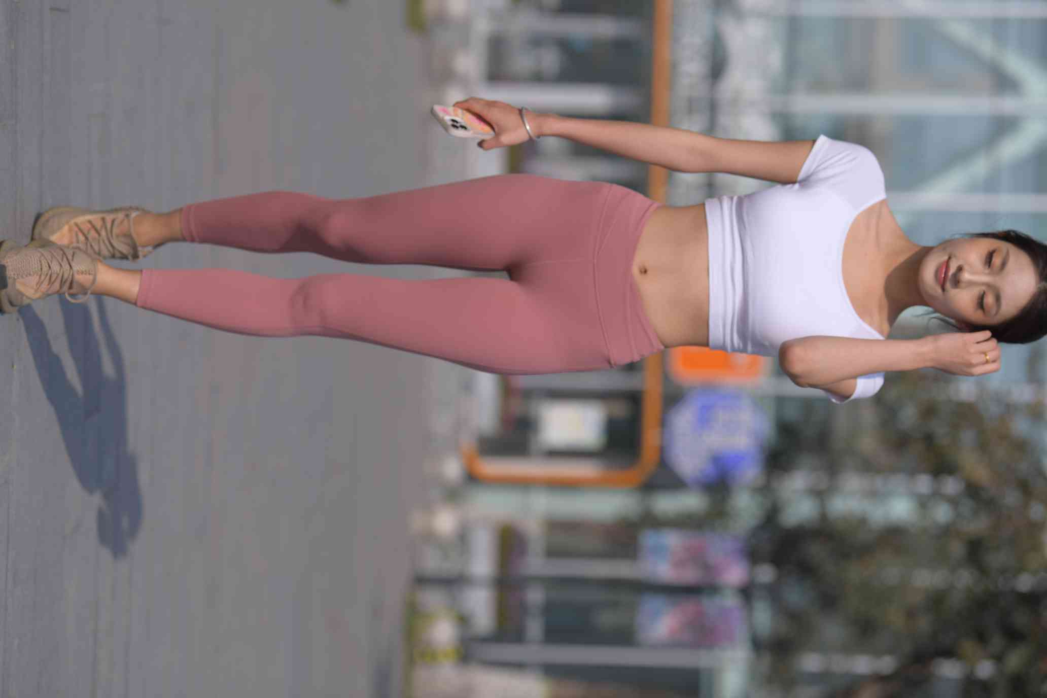 图片[3]-很漂亮的瑜伽裤女孩【419P】04013-师姐图集