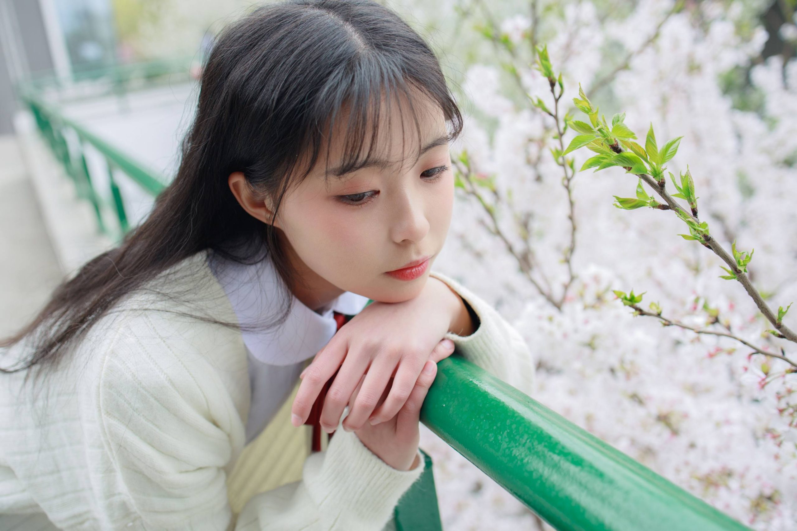 图片[6]-甜美可人的白丝姑娘【127P】20011-师姐图集