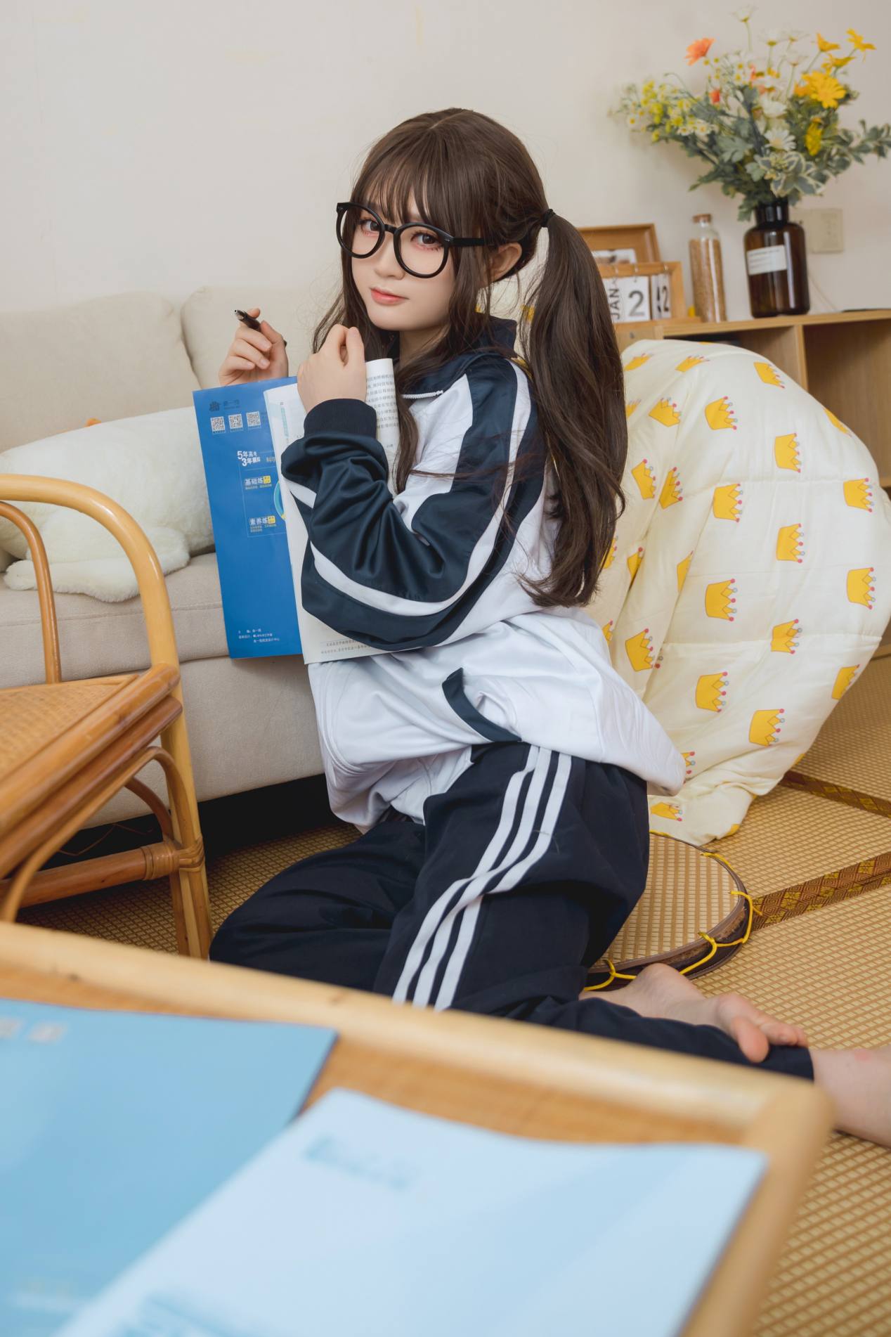 图片[4]-穿校服的双马尾女孩【64P】20010-师姐图集