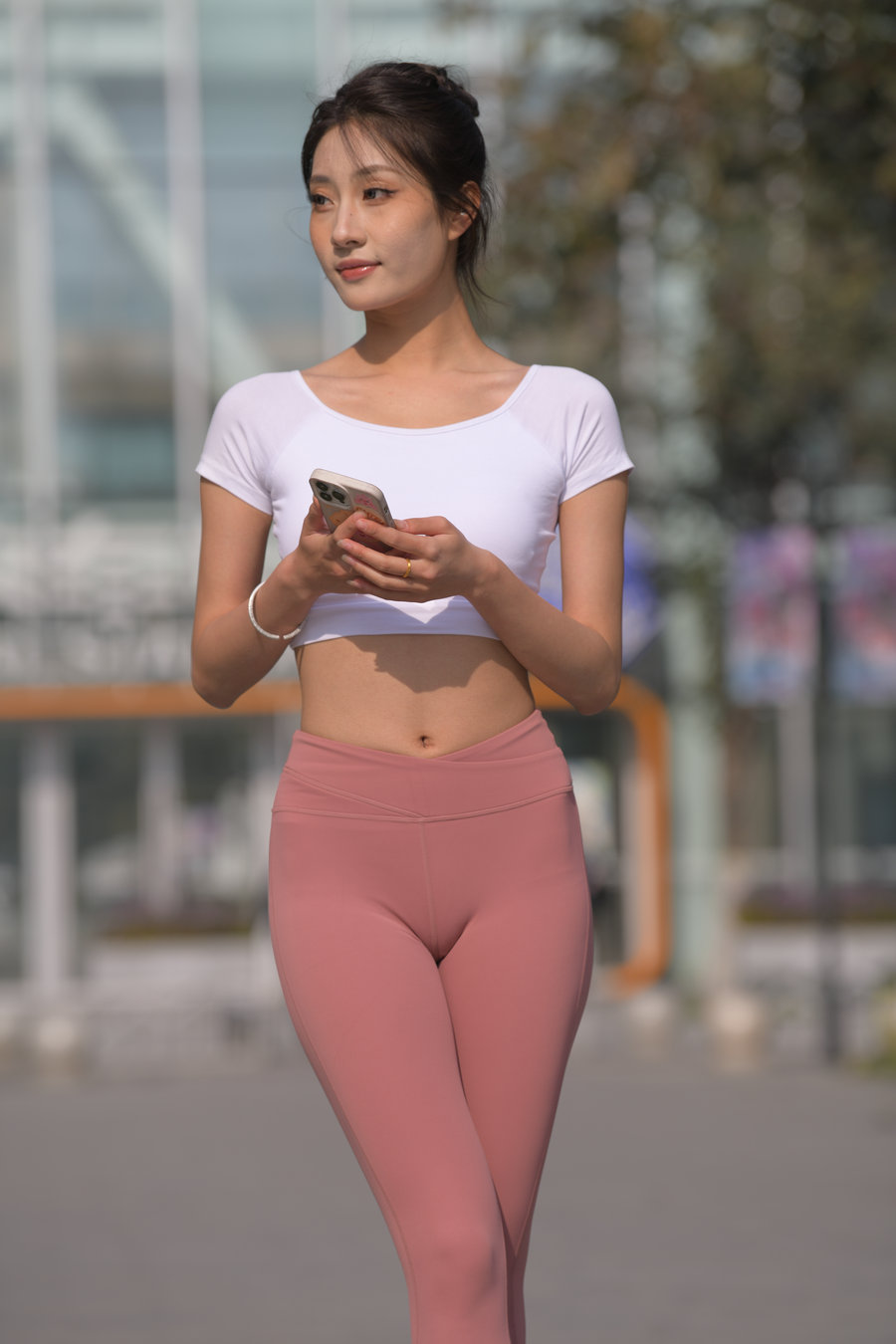 图片[1]-粉红色瑜伽裤女孩J4915 583P1V-26.4GB-师姐图集