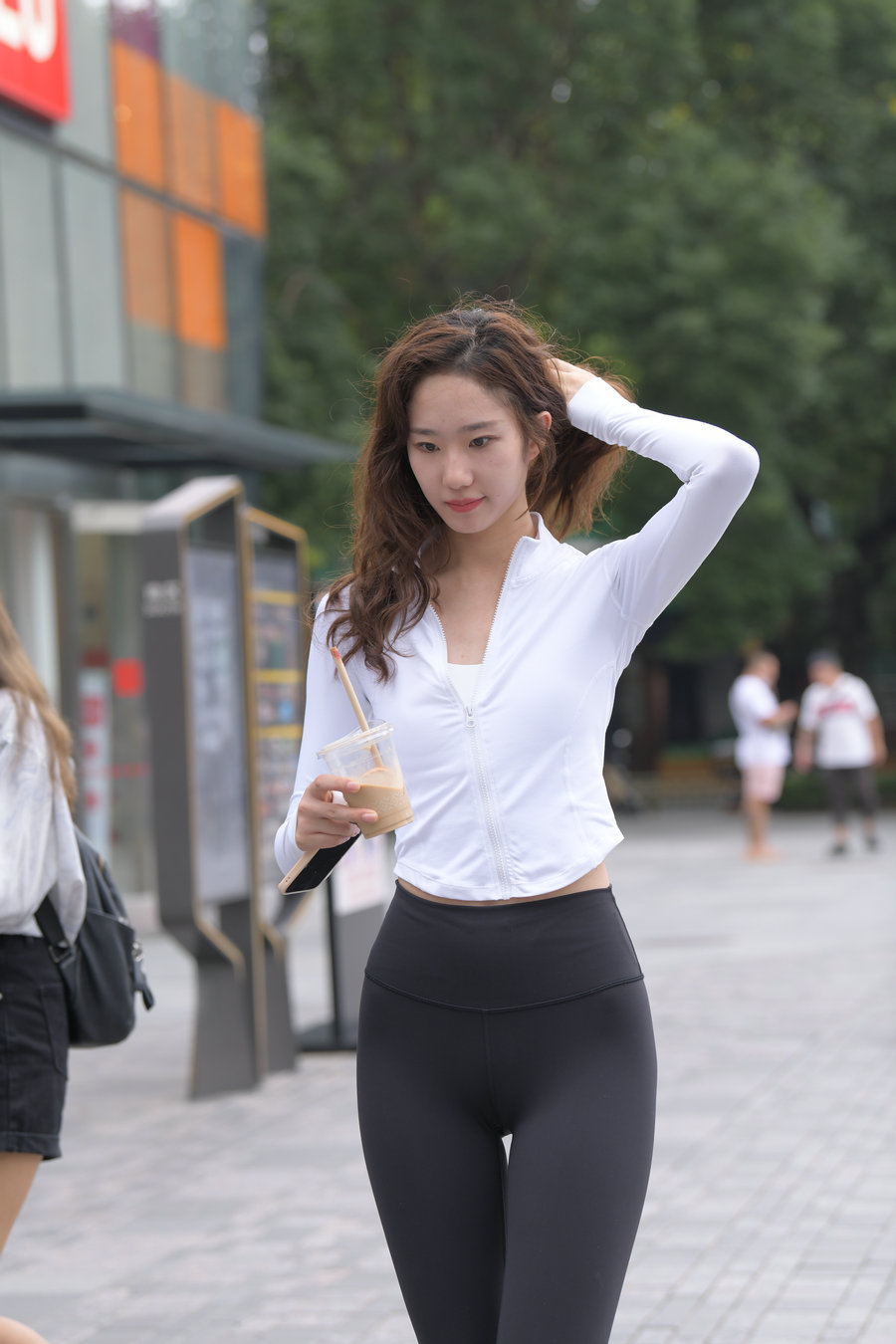 图片[3]-像刘亦菲的黑色瑜伽裤女孩J2237 340P1V-14.8GB-师姐图集