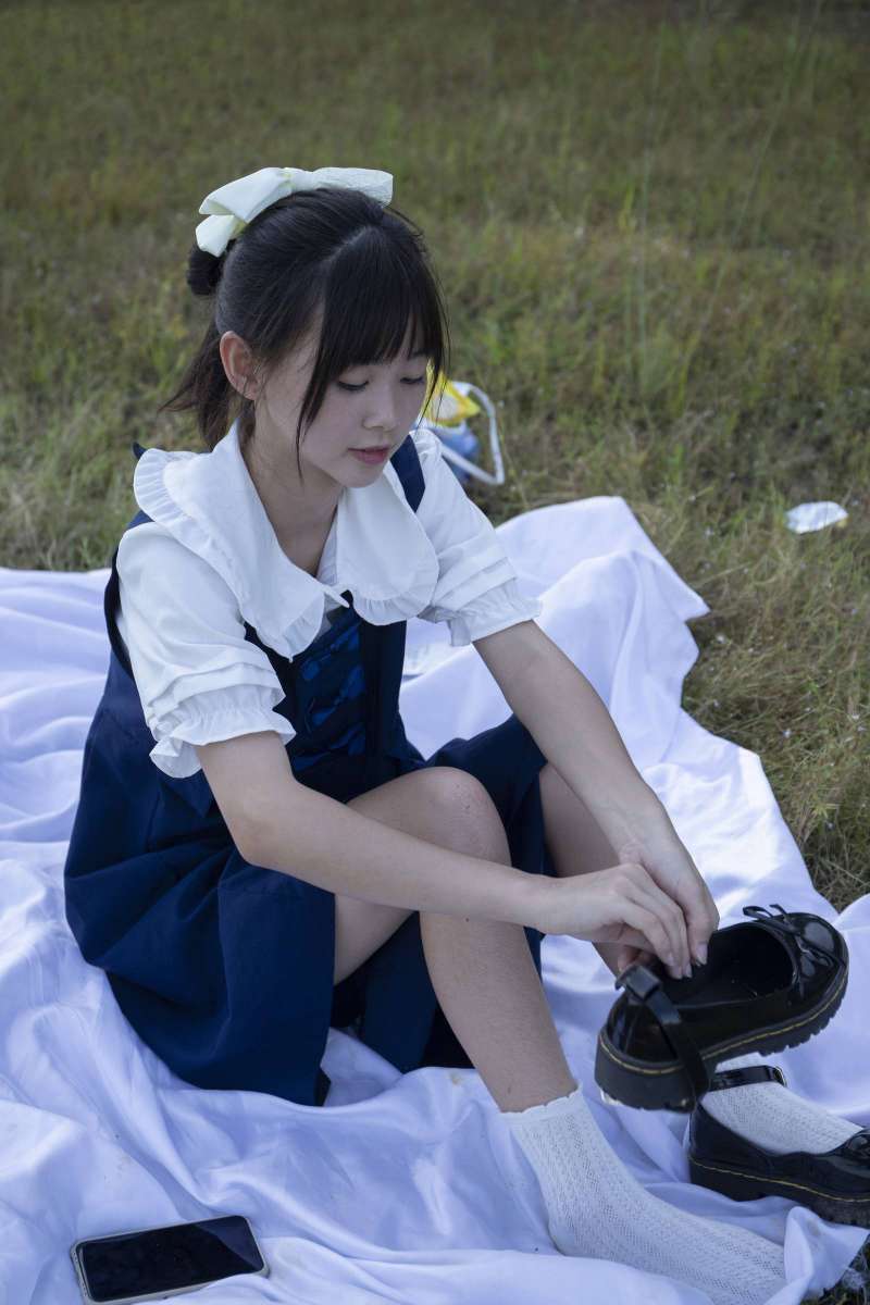 图片[4]-非常甜美的牛仔裙女孩【226P】20021-师姐图集