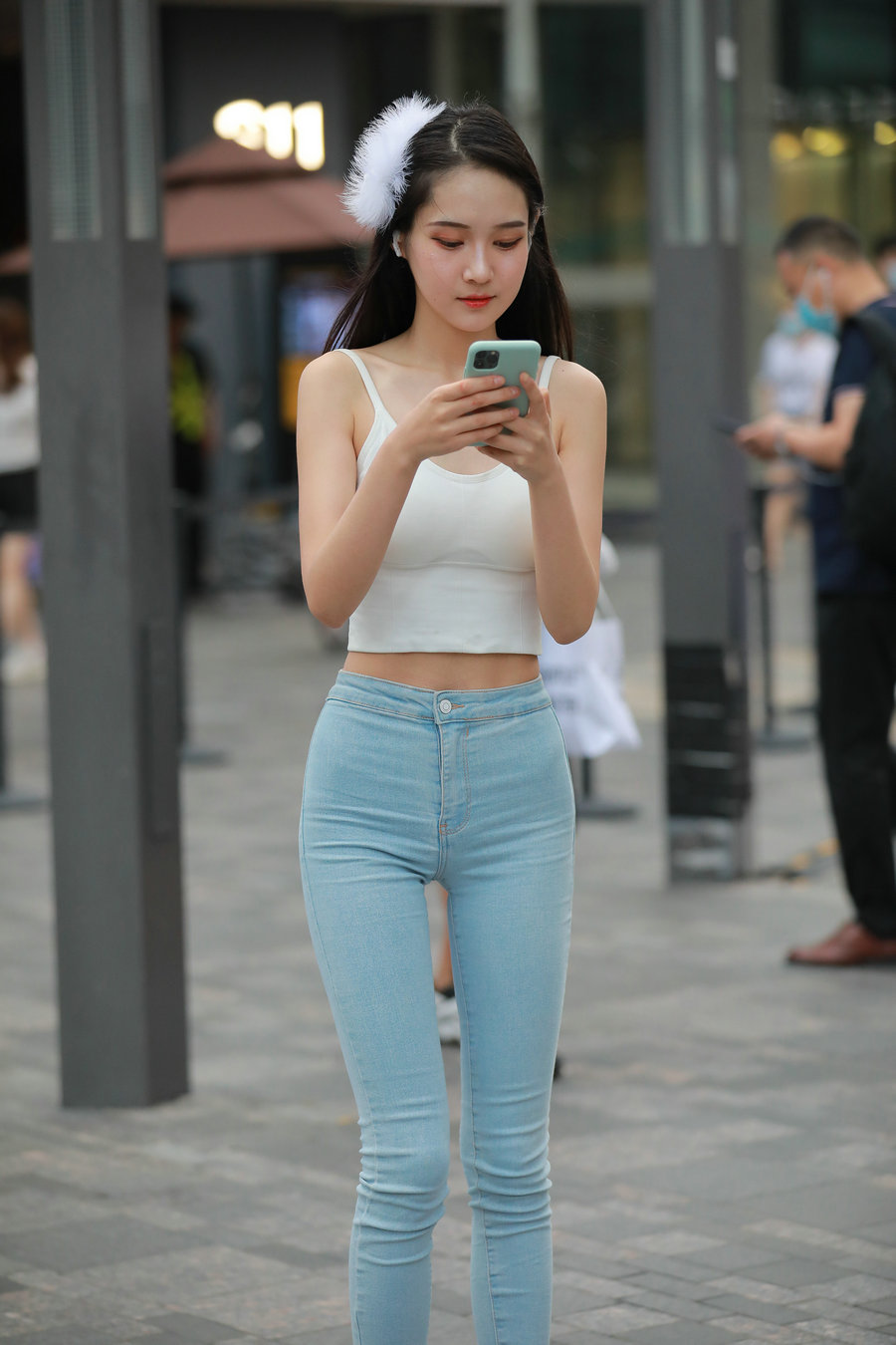 图片[3]-非常漂亮的牛仔裤女孩 J2144 98P1V-1.92GB-师姐图集