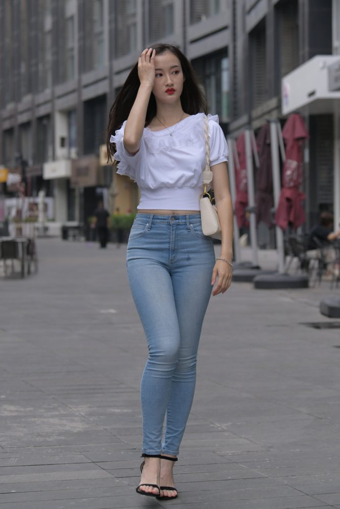 紧身牛仔裤女孩J2177 370P2V-19.4GB-师姐图集