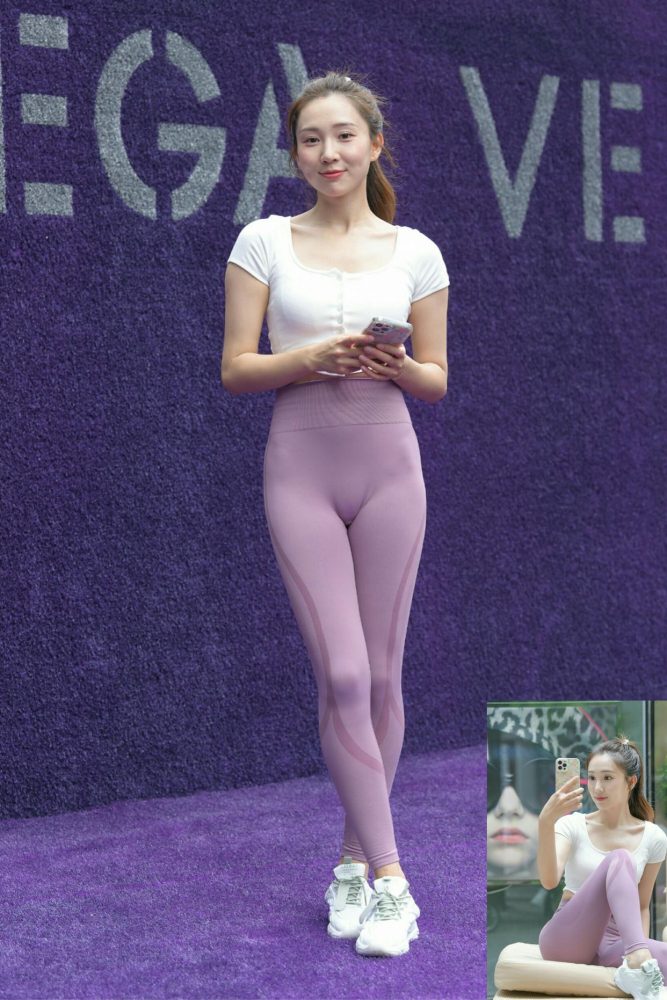 图片[4]-香芋色瑜伽裤高马尾漂亮女孩J2206 545P1V-19.1GB-师姐图集