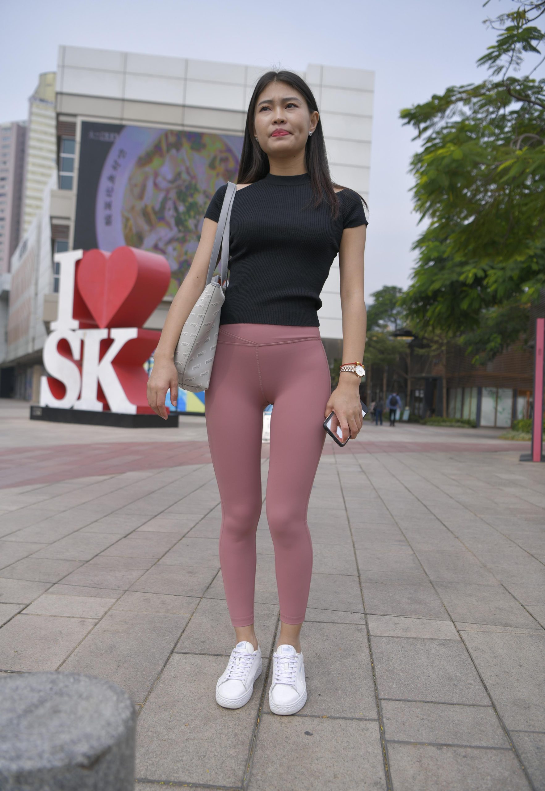 图片[3]-走在街头的瑜伽裤小女人 J1530 213P1V-9.18GB-师姐图集