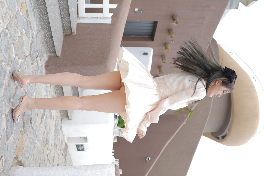 图片[6]-戴黑色蝴蝶结的长发女孩【369P】00027-师姐图集