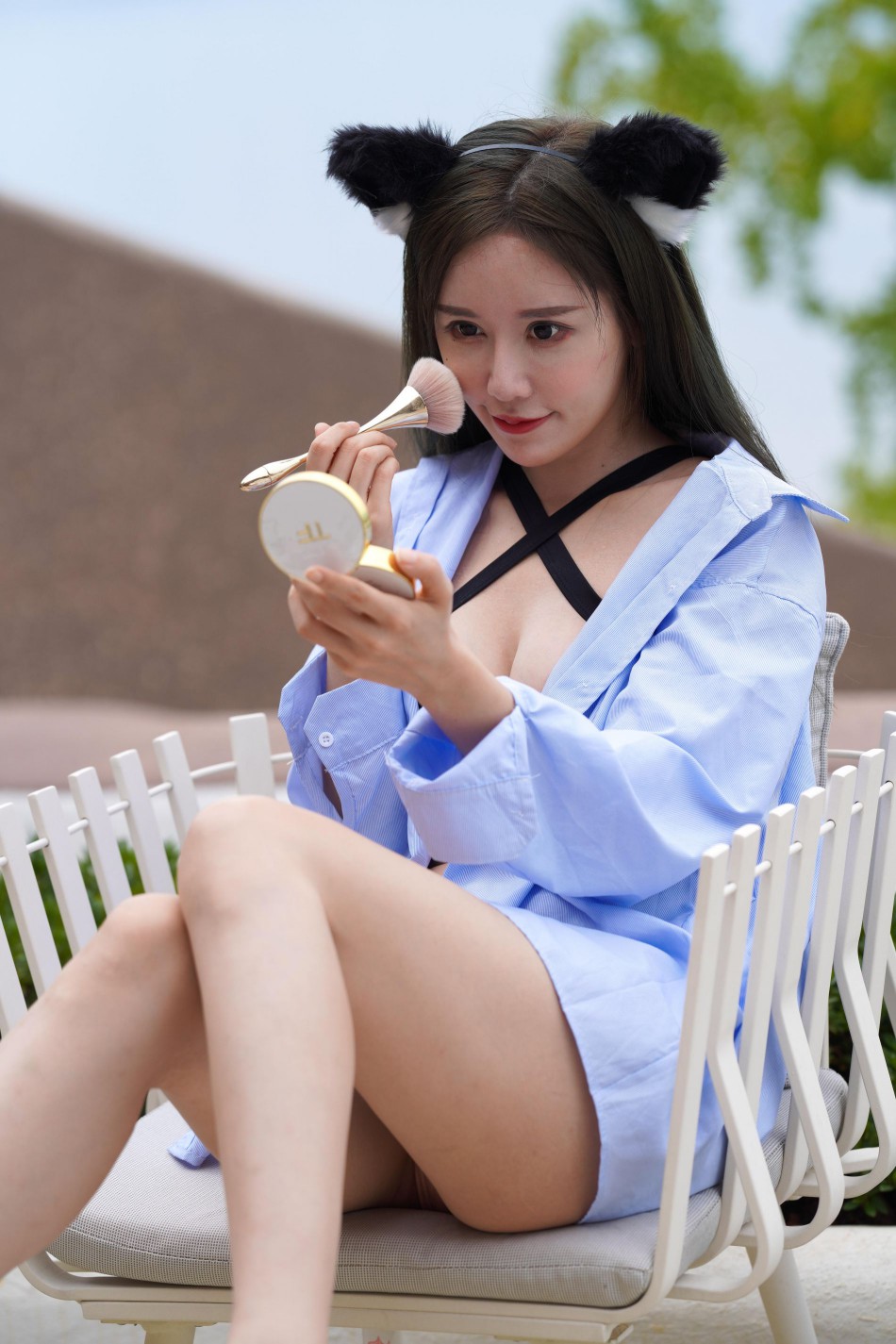 图片[5]-可爱的猫耳朵比基尼美少女【394P】00043-师姐图集