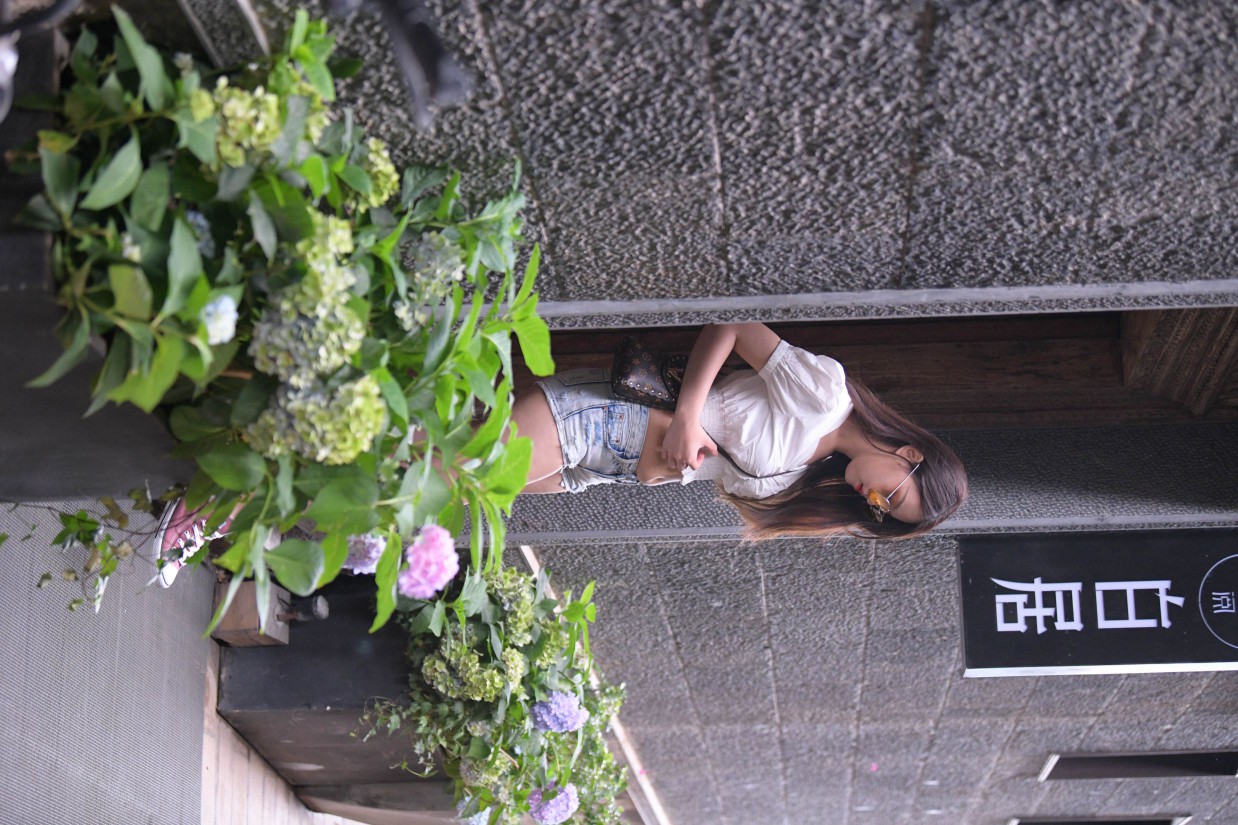 图片[3]-戴太阳镜的牛仔短裤紧身牛仔MM【167P】00021-师姐图集