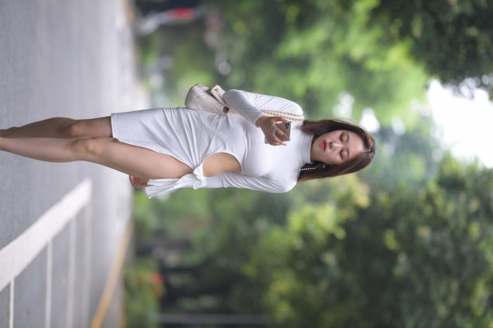 非常精致的侧边裙姑娘，忒好看了！【299P】00017-师姐图集