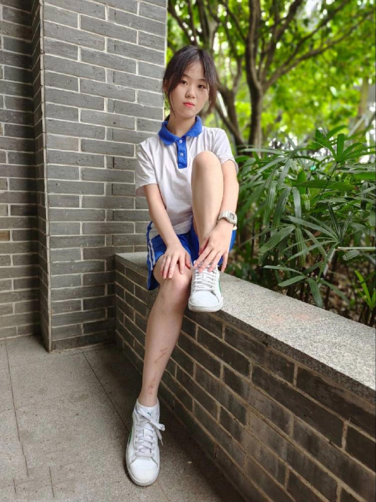 图片[2]-穿校服非常清纯的小姑娘【49P】20003-师姐图集