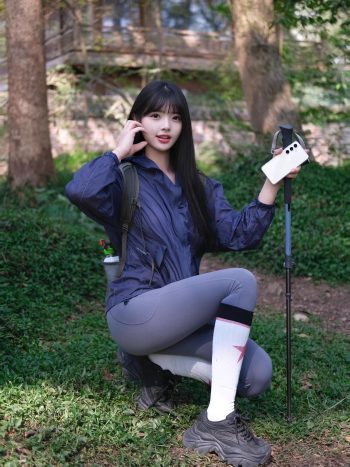 图片[6]-爱爬山的瑜伽裤MM，太甜美了！~-师姐图集