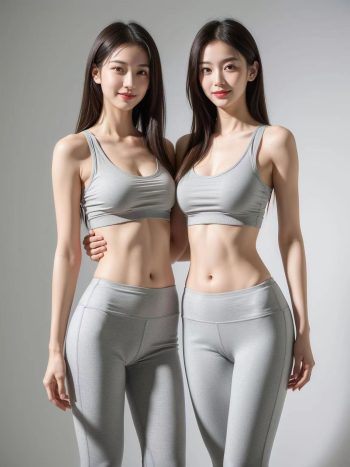 图片[9]-AI瑜伽裤清纯妹子系列图-师姐图集