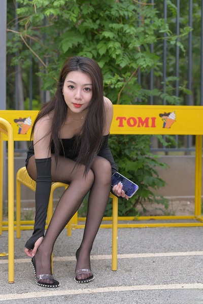 P0226 穿黑纱上衣的长发女孩【796P】-师姐图集